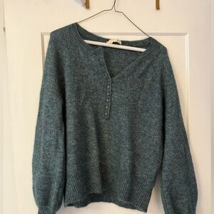 Sézane Leon Jumper Size S Color Sage